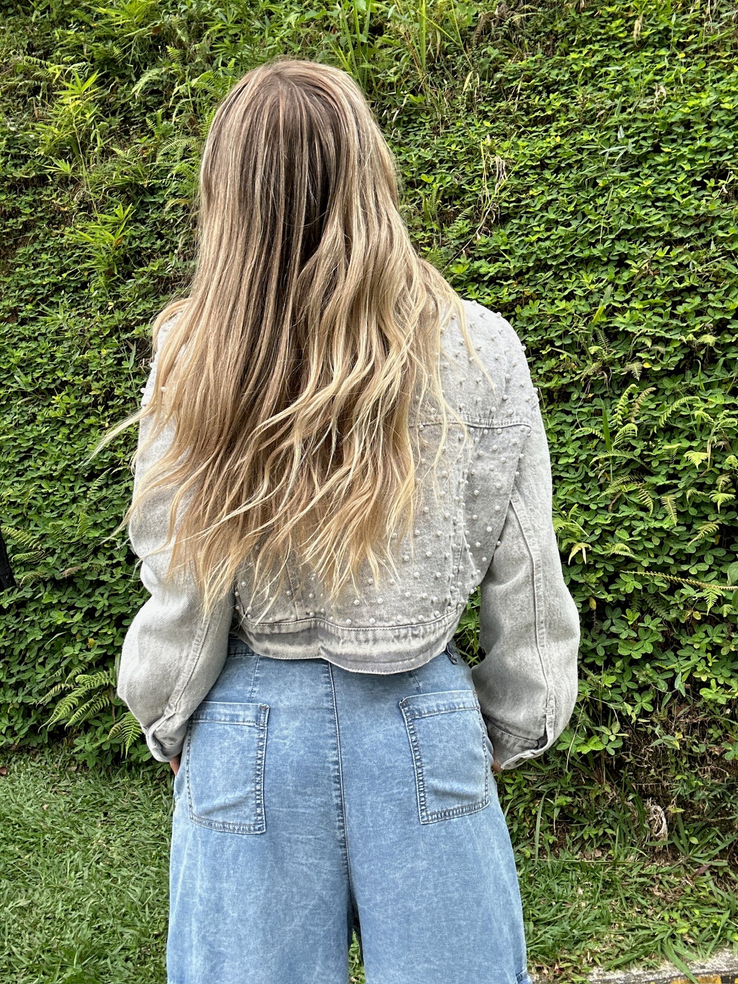 CHAQUETA FULL PERLAS CORTA KIOTO